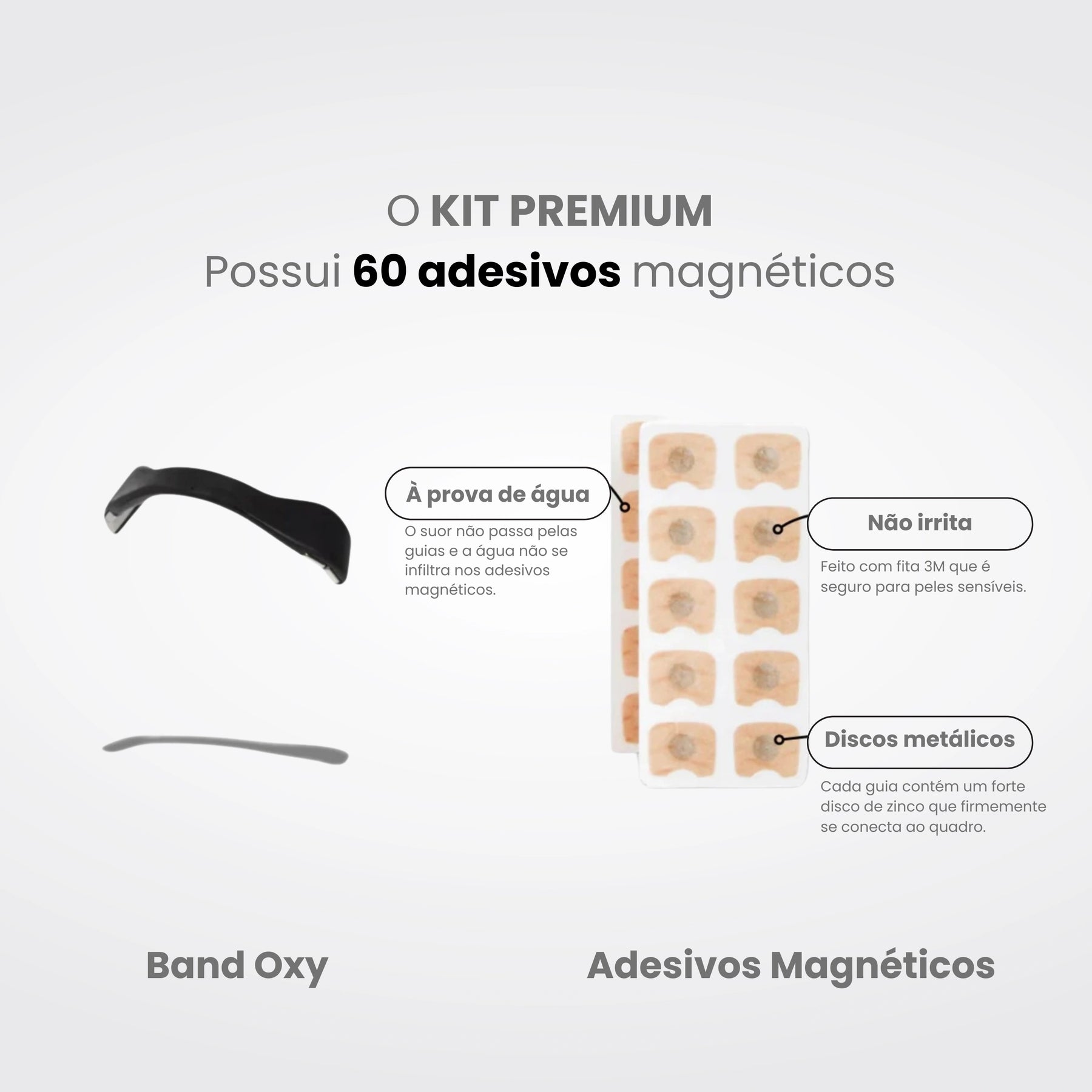 Dilatador Nasal Oxy™ KIT PREMIUM | Compre 1 e ganhe 60 adesivos grátis